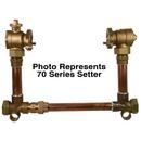 1-1/2 x 15 in. CTS Quick Joint Brass and Copper Water Service Meter Setter