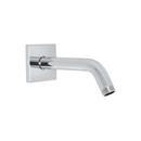 6 in. Shower Arm with Square Flange in Polished Chrome