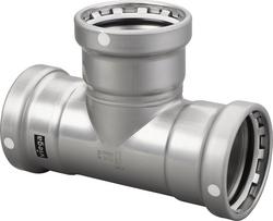 3 x 3 x 1-1/4 in. Press 200 psi Reducing Carbon Steel Tee