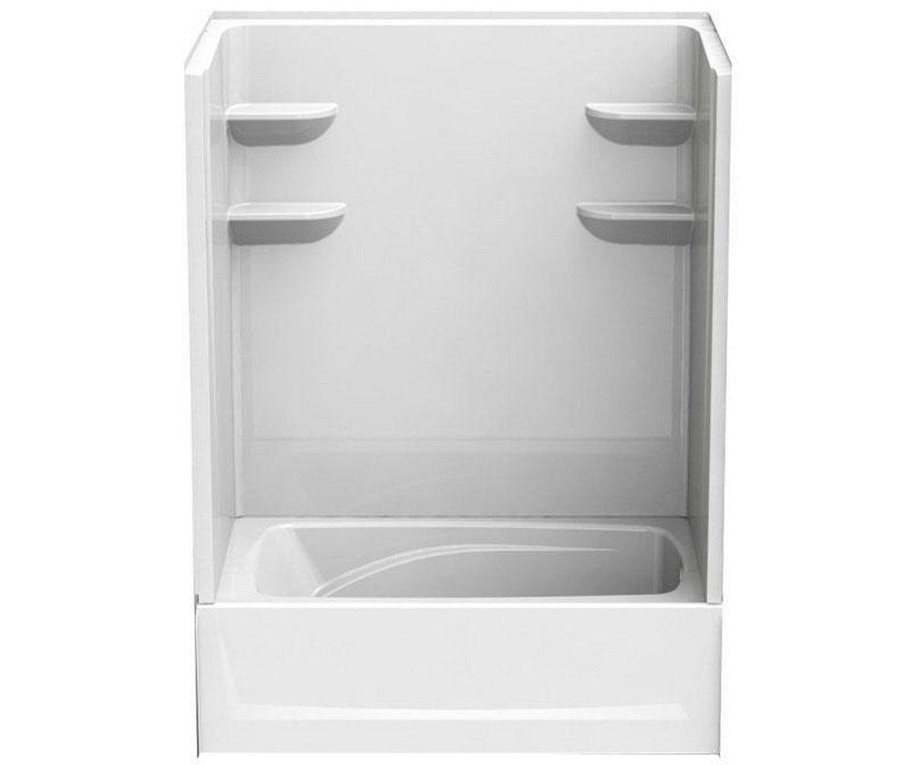 Aquatic White 60X36X79 A2 T&S LH WHITE 