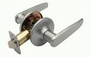Straight Passage Lever in Satin Chrome