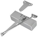 Adjustable Size 1-4 Heavy-Duty Commerical Door Closer in Aluminum