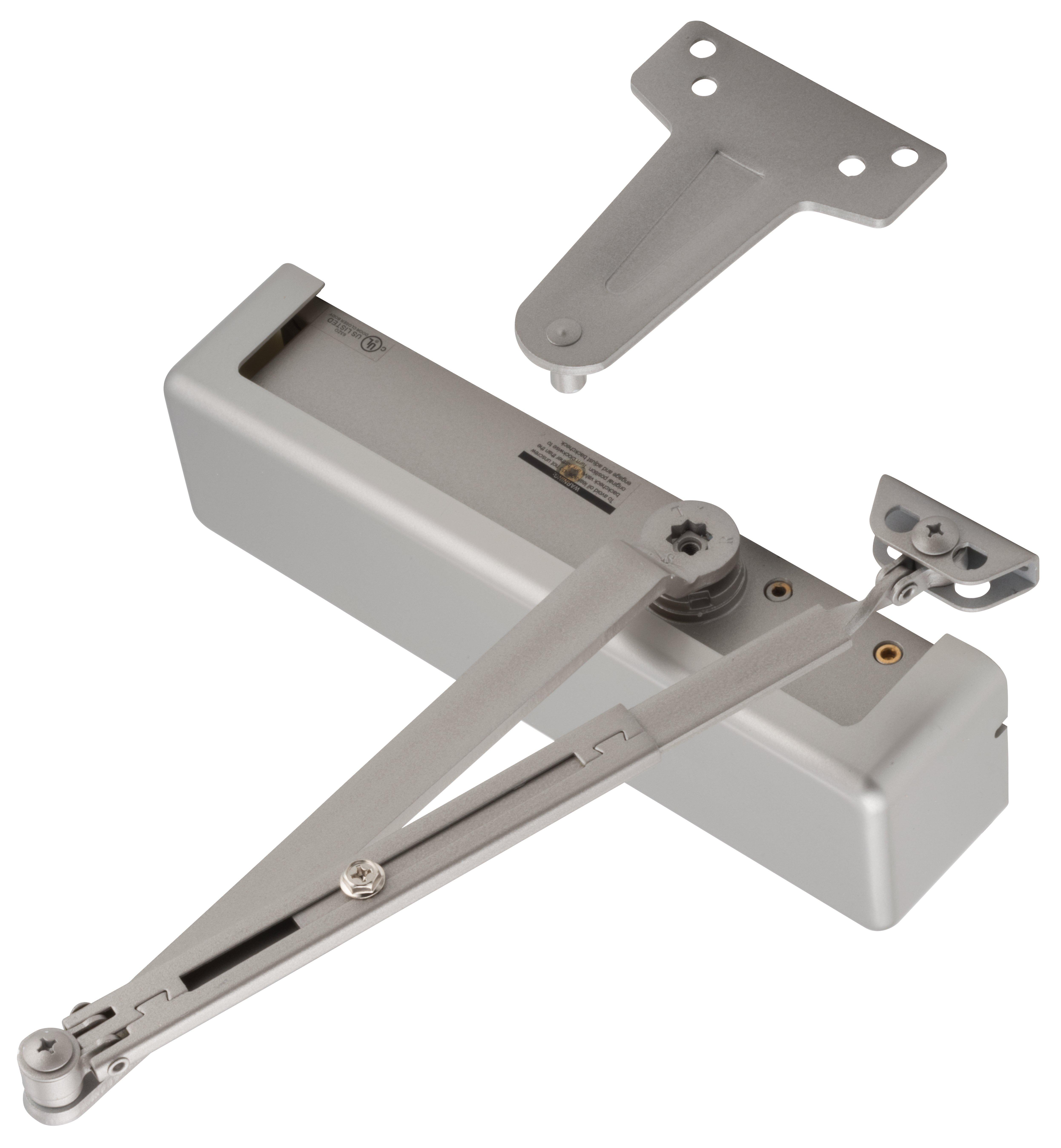 Westcraft Aluminum 2-1/8 in. Heavy Duty Door Closer 