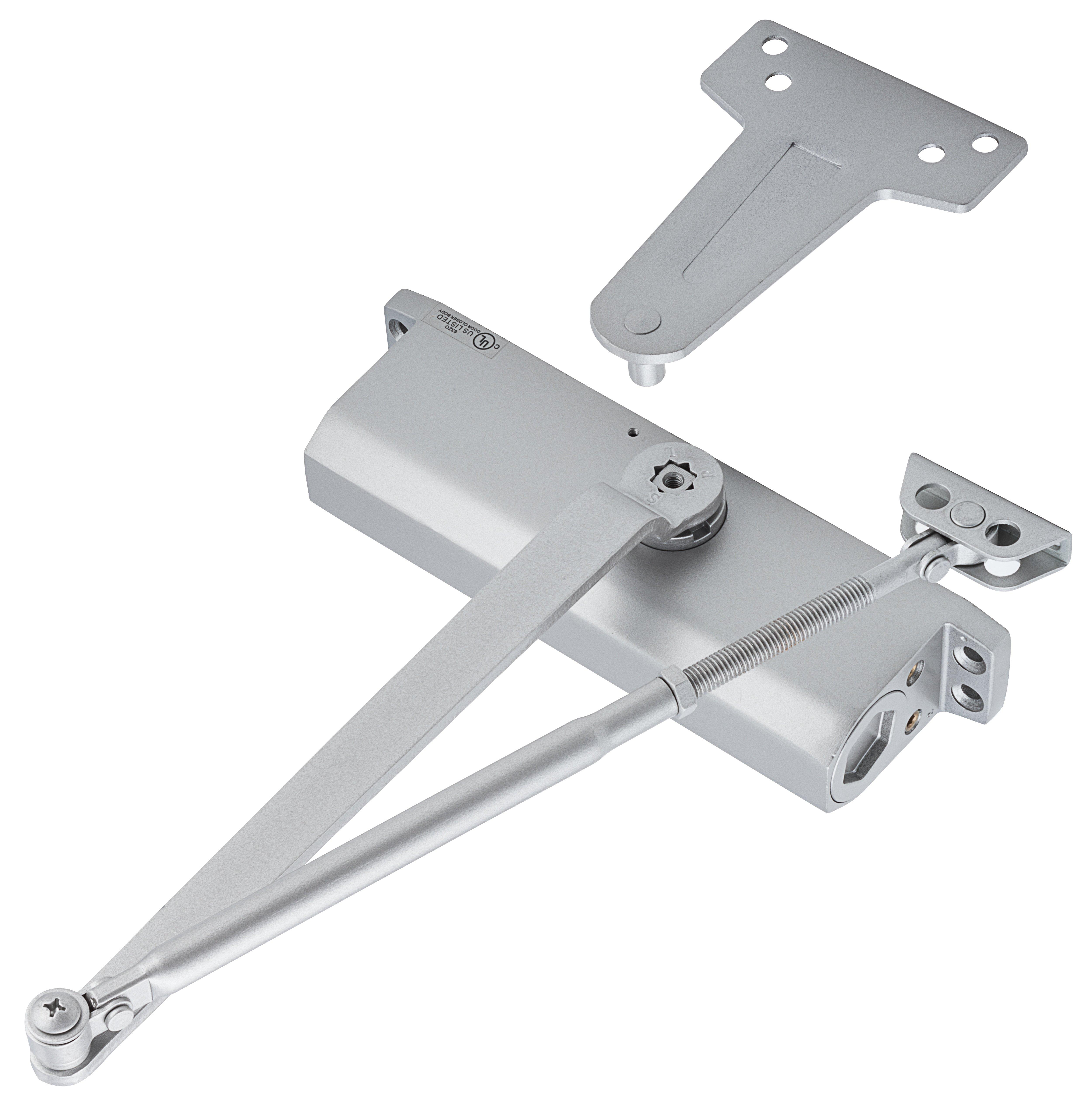Westcraft Aluminum 2-15/32 in. Heavy Duty Door Closer 