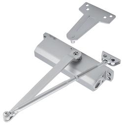 Size 4 Heavy-Duty Commercial Door Closer in Aluminum
