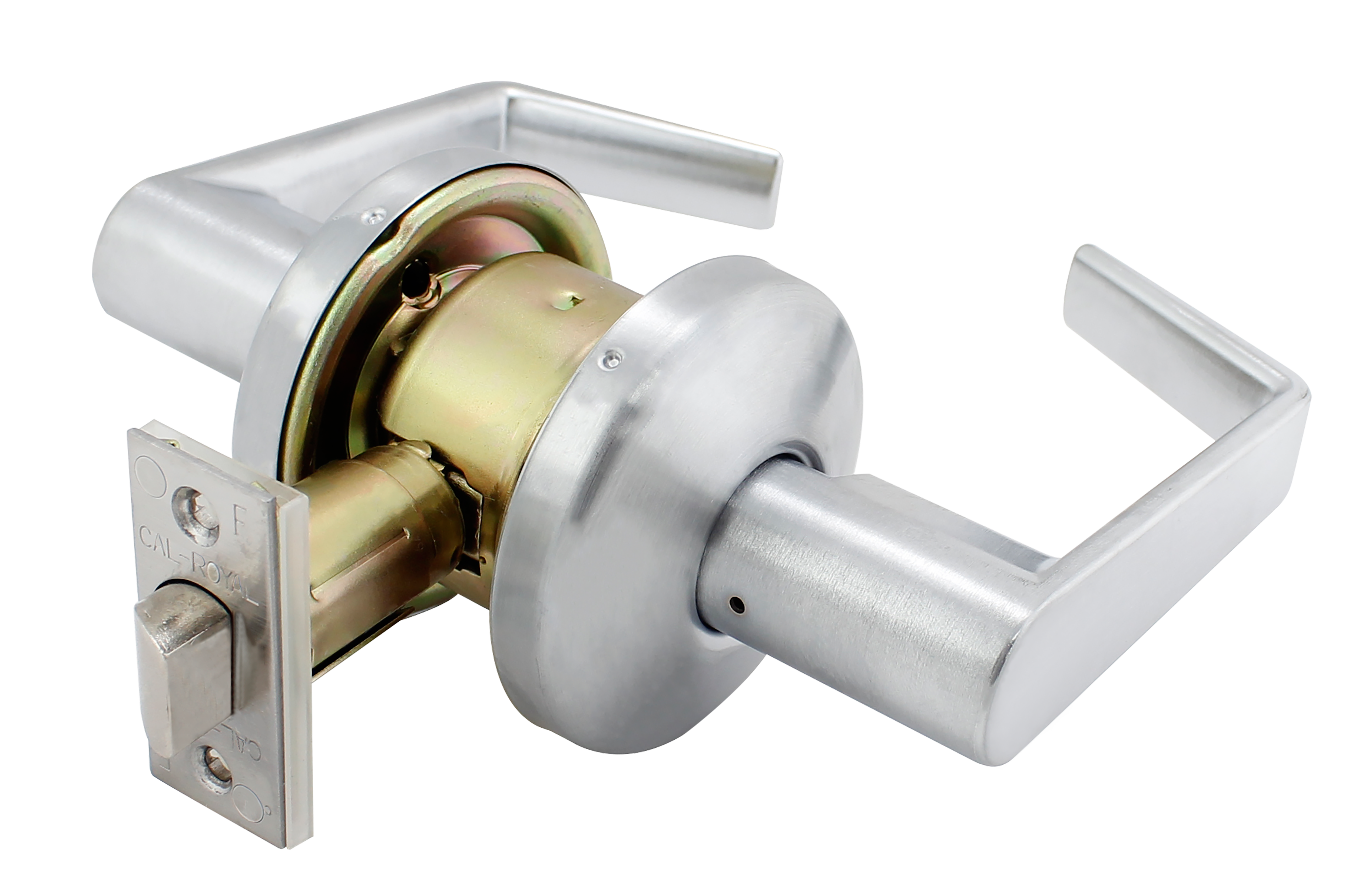 Westcraft Satin Chrome 1-3/4 in. Commercial Passage Lever 