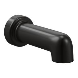 Non-Diverter Tub Spout in Matte Black