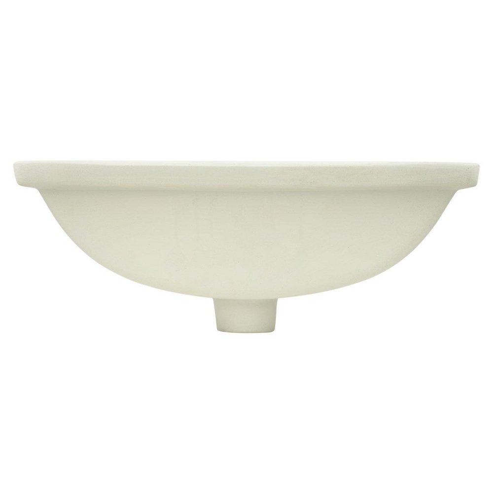 Signature Hardware White 20 x 15 in. Rectangular Undermount Basin 