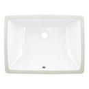 Signature Hardware White 20 x 15 in. Rectangular Undermount Basin 