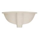 Signature Hardware White 18 in. Oval Undermount Basin 
