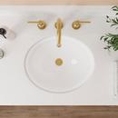 Signature Hardware White 18 in. Oval Undermount Basin 