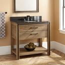 Signature Hardware Rustic Acacia 36 in. Floor Mount Vanity 