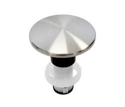 Drain Stopper in PVD Brushed Nickel