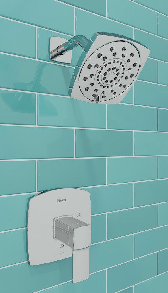 Pfister Polished Chrome Single Handle Multi Function Shower Faucet (Trim Only) 