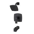 Pfister Matte Black Single Handle Multi Function Bathtub & Shower Faucet Trim Only 