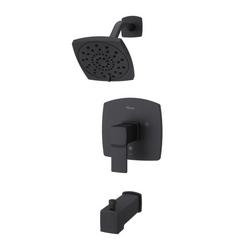 Single Handle Multi Function Bathtub & Shower Faucet in Matte Black (Trim Only)