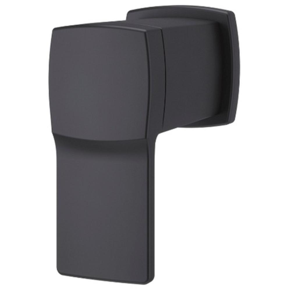Pfister Matte Black Single Handle Metal Diverter Trim 