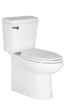 1.28 gpf Comfort Height Elongated Two Piece Toilet in White with 12 in. Rough-In