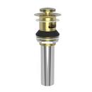 Brasstech Satin Brass 2-3/8 in. Bathroom Sink Drain 