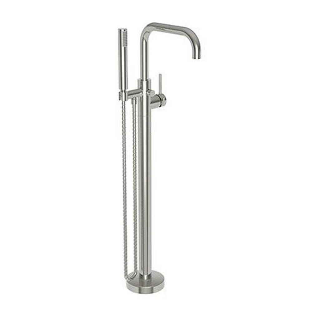 Newport Brass Polished Nickel - Natural Single Handle Lever Floor Mount Filler 