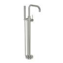 Newport Brass Polished Nickel - Natural Single Handle Lever Floor Mount Filler 