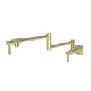Newport Brass Satin Brass - PVD Two Handle Lever Pot Filler 