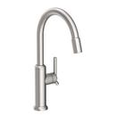 Newport Brass Stainless Steel - PVD Pull Down Single Handle Kitchen Faucet 