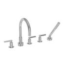 Newport Brass Polished Chrome Three Handle Roman Tub Faucet Trim Only 