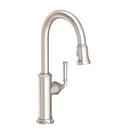 Newport Brass Satin Nickel - PVD Single Handle Pull Down Kitchen Faucet 