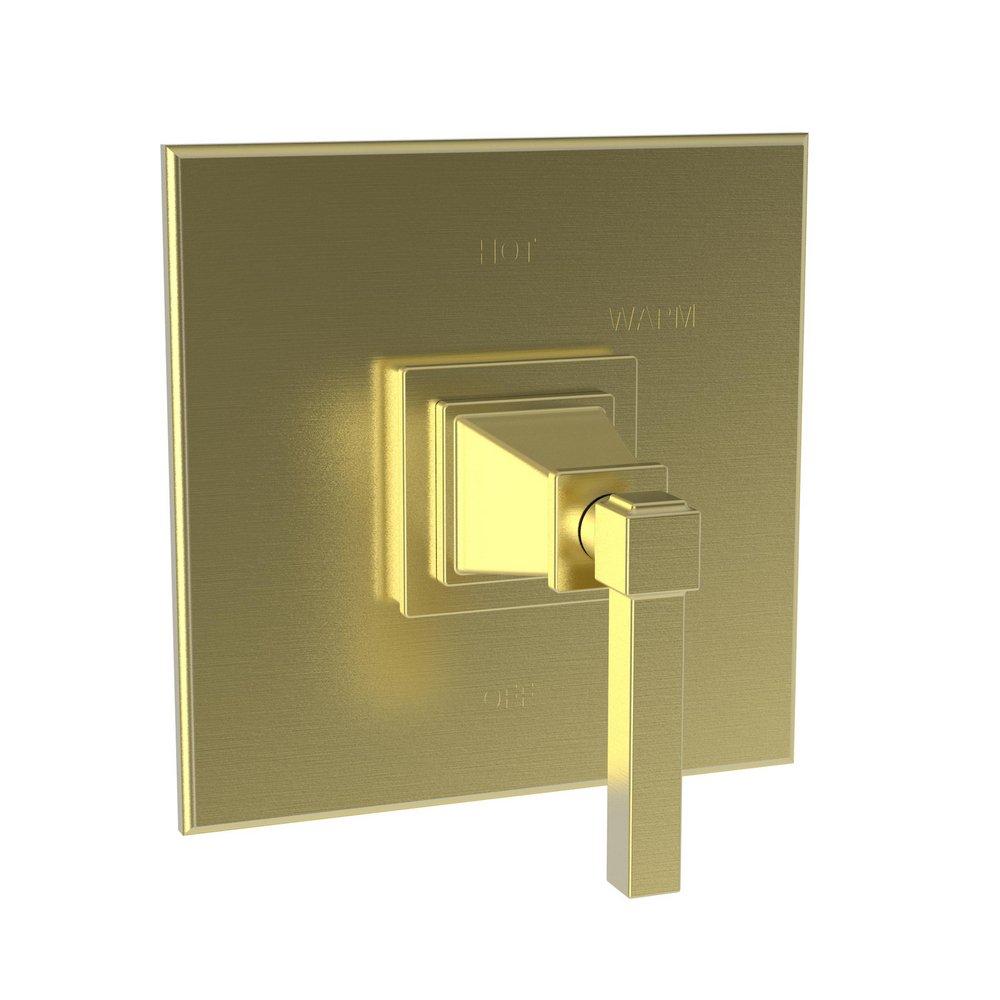 Newport Brass Satin Brass - PVD Single Handle Bathtub & Shower Faucet (Trim Only) 