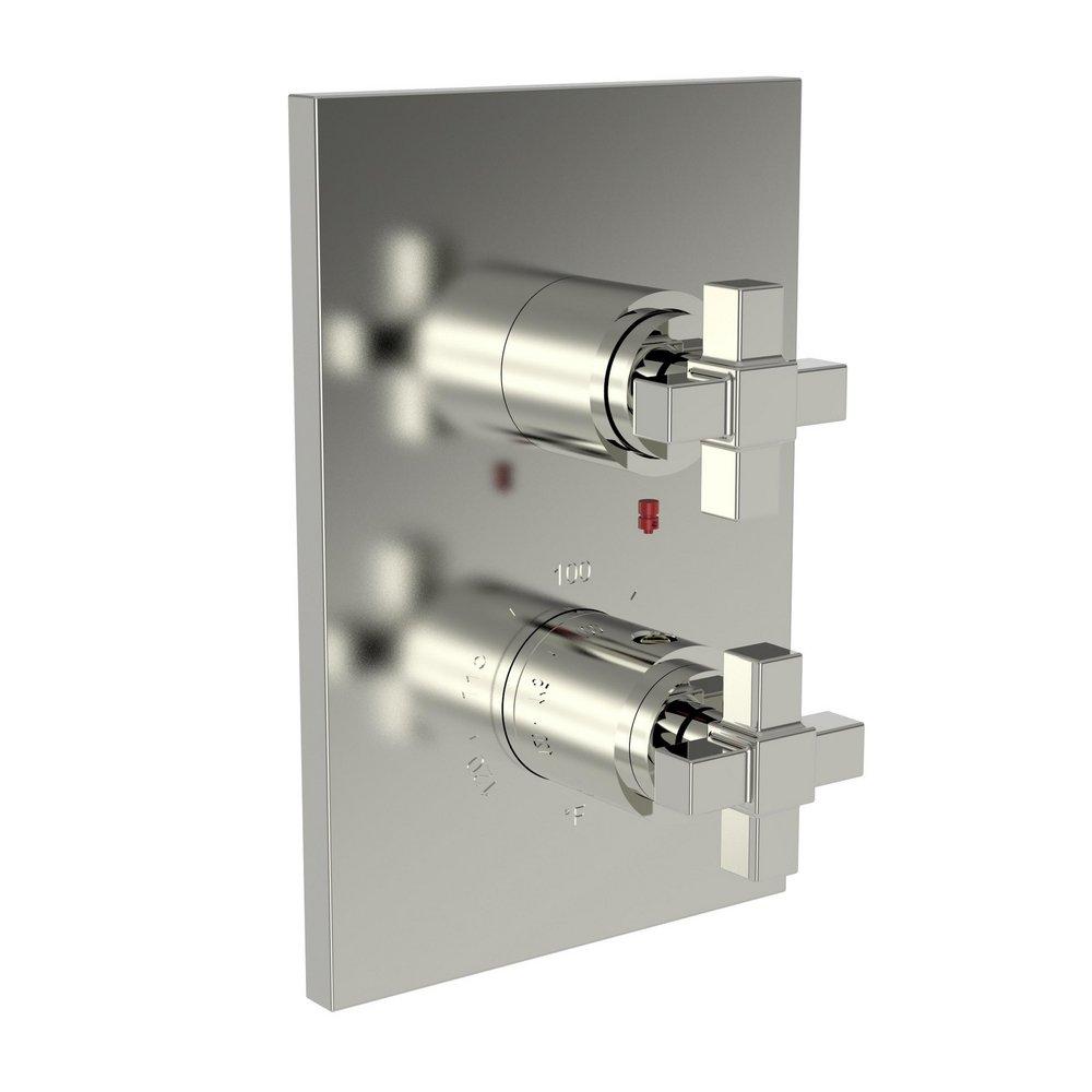 Newport Brass Polished Nickel Two Handle Bathtub & Shower Faucet (Trim Only) 