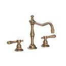 Newport Brass Antique Brass Two Handle Widespread Kitchen Faucet 