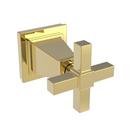Newport Brass Polished Gold - PVD 3-63/100 in. Brass Handle 