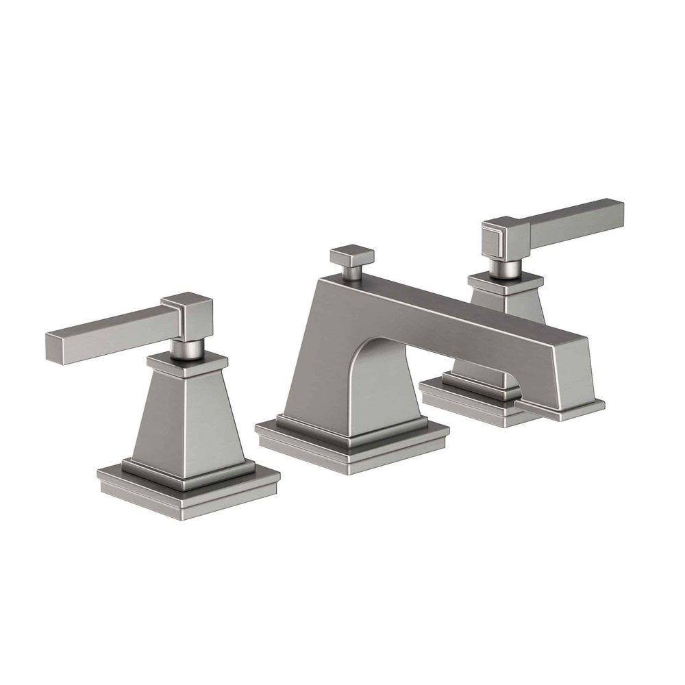Newport Brass Stainless Steel Two Handle Widespread Bathroom Sink Faucet 