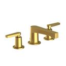 Newport Brass Satin Brass - PVD Two Handle Widespread Bathroom Sink Faucet Lever Handle 