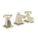 Widespread Bathroom Sink Faucet in French Gold