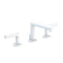 Newport Brass Matte White Two Handle Widespread Bathroom Sink Faucet Lever Handle 