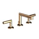 Newport Brass French Gold - PVD Two Handle Widespread Bathroom Sink Faucet Lever Handle 