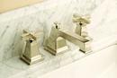 Newport Brass Polished Nickel Two Handle Widespread Bathroom Sink Faucet 
