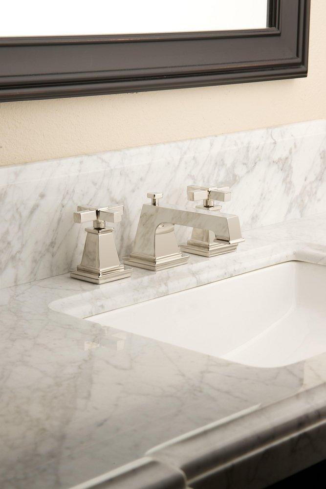 Newport Brass Polished Chrome Two Handle Widespread Bathroom Sink Faucet 