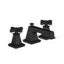 Newport Brass Flat Black Two Handle Widespread Bathroom Sink Faucet 