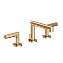 Newport Brass Uncoated Polished Brass - Living Two Handle Widespread Bathroom Sink Faucet Lever Handle 