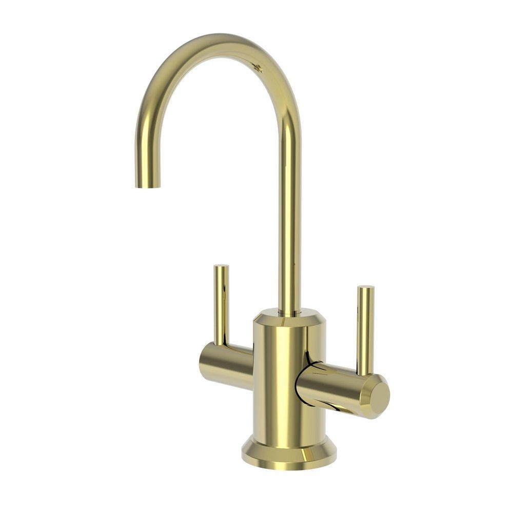 Newport Brass Uncoated Polished Brass - Living Hot and Cold Water Dispenser 