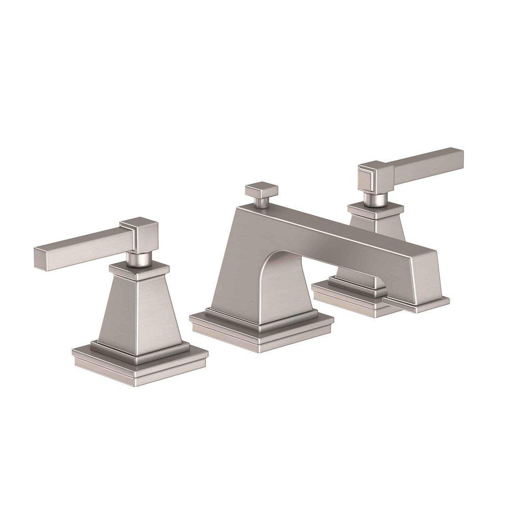Newport Brass Satin Nickel Two Handle Widespread Bathroom Sink Faucet 