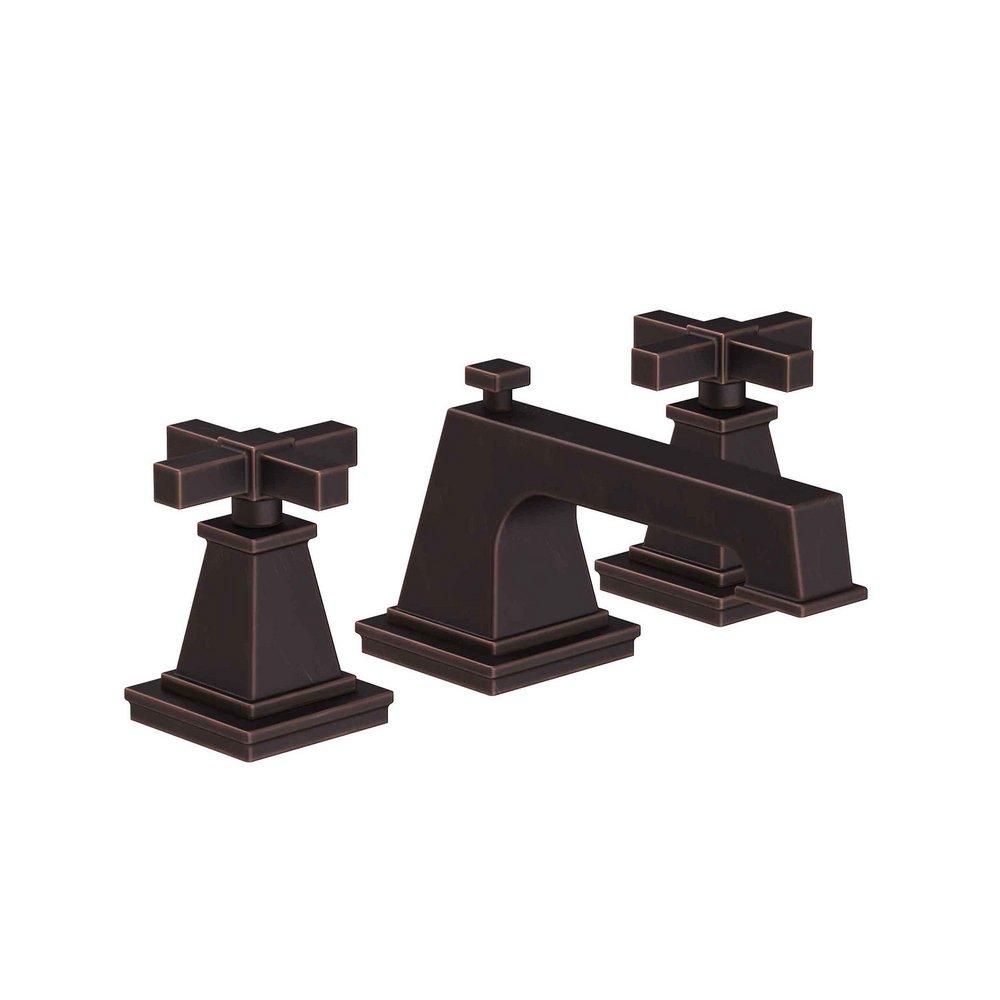 Newport Brass Venetian Bronze Two Handle Widespread Bathroom Sink Faucet 