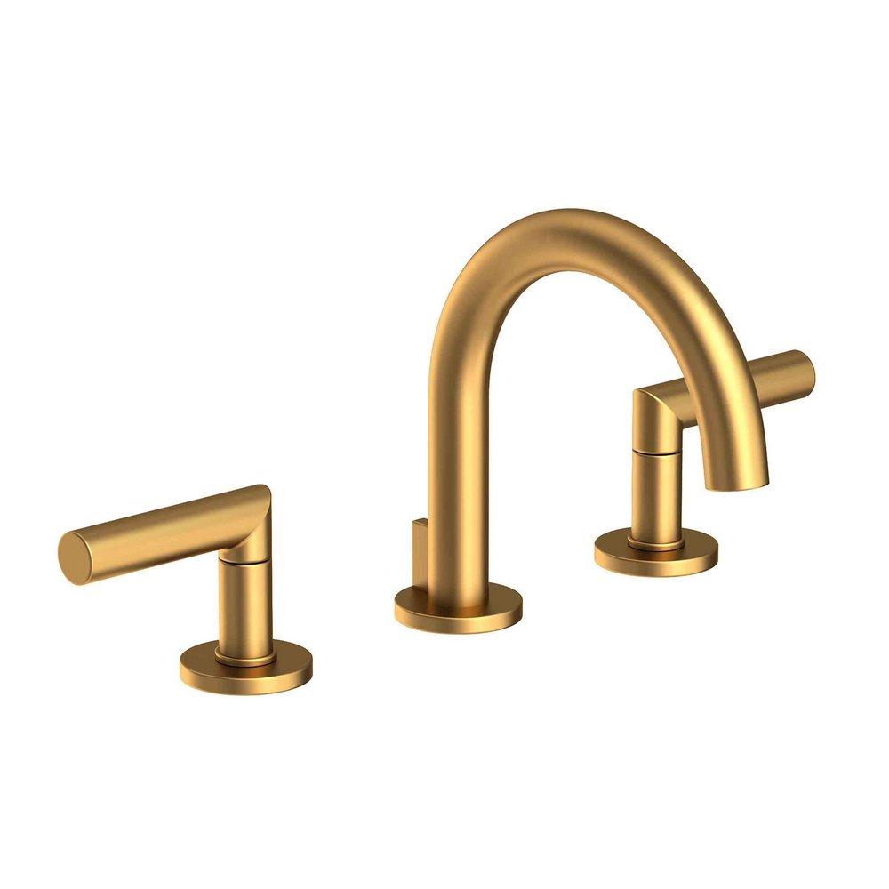 Newport Brass Satin Bronze - PVD Two Handle Widespread Bathroom Sink Faucet 
