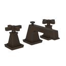 Widespread Bathroom Sink Faucet in Weathered Copper
