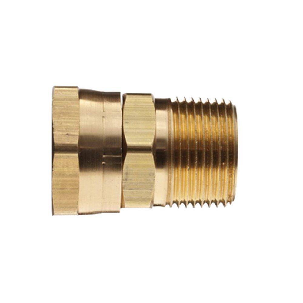 Dixon Valve & Coupling Female GHT x Male NPTF Swivel C360 Brass Adapter 