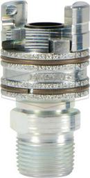 Dixon Valve & Coupling MNPTF Domestic Stainless Steel Coupling 