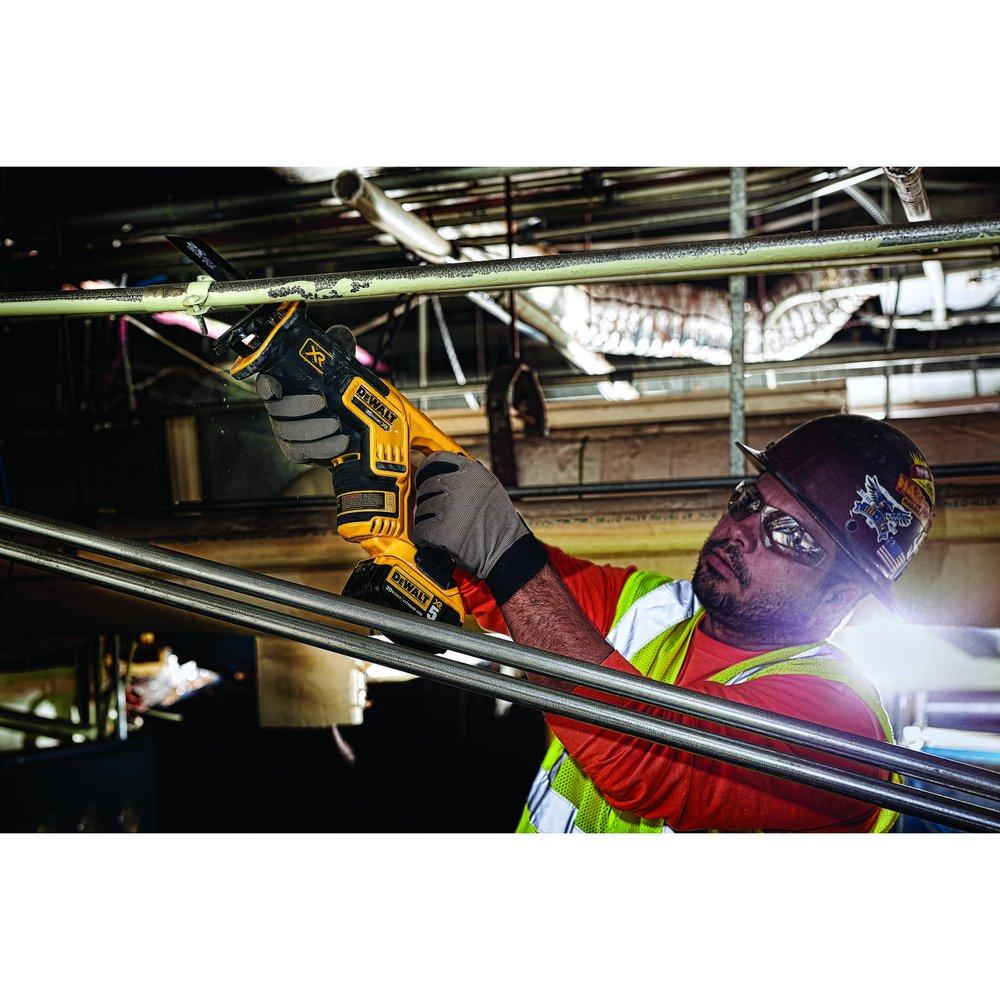 DEWALT Yellow Brushless Compact Reciprocating Saw Tool Only 